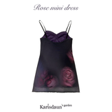 Rose mini dress