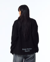 Divine Waffle Long Sleeved/Black