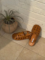 NET WIVING STRAP BANDING SANDAL (2COLORS!)