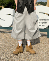 Veluke Belt Cargo Bermuda Pants