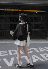 [MADE/6color] Pony, V-neck loose fit trainer