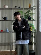 3 TAP Bet Stitch Hood Denim Jacket (2color)
