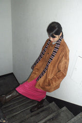 Vintage Stripe Knit Muffler