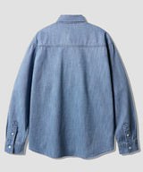 26SS★ グリットスラブデニムシャツ