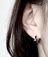 BLACK CROSS One-touch Piercing 2pcs