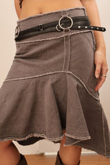 LONG STRAP BELT - BLACK