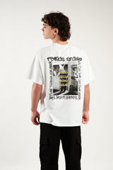 バードマングラフィックTシャツ (WHITE)