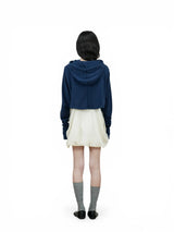 HOOD BOLERO (NAVY)