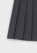 [MADE] Pretzel Pleated Midi Skirt
