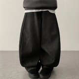Teen Zanstripe washing denim wide pants [Long & Short]