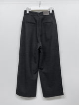 [Setup Available] Pepper Two-Tuck Wide Slacks