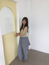 Preppy Layered Pants (2color)