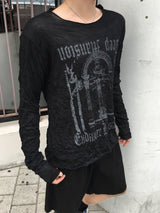 デス ハーレム ギャザー ロングスリーブ 4C