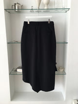  Three button drape skirt