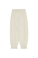 (24218WTLLN) ULLALA PAJAMAS Le Mans Long Sleeve Two-Piece Cream (30'S) Free Size