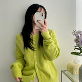 Roche snap knit cardigan