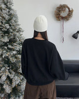 Moel Crop Brush Cardigan
