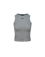 Triclipse Embroidered Sleeveless Gray melange