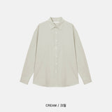 LMN フリックオーバーサイズフィットコットンシャツ (10 colors)