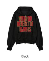 Ender Patch Crop Hood Zip-Up