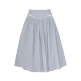 TIDY FLARE LONG SKIRT (2 COLORS)