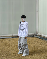 Bake Wide Cargo Pocket Nylon Pants
