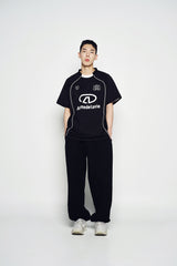 25SS OVERSIZE JOGGER PANTS BLACK