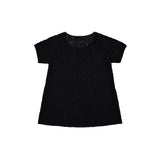 マーガレット レース ワンピーストップ (black)