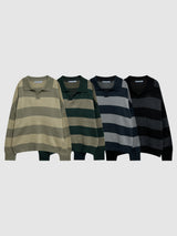 LEAF COLLAR KNIT