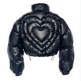 #J1201 Love Down Bread Jacket (4colors)