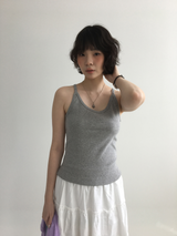 Shamon Jacquard Sleeveless (4color)