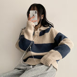 Miben alpaca Danjara collar knitwear