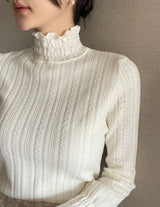 25FW★ Shumed Pearl Tweed H-Line Mini Skirt