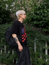 USA ラウンドショートスリーブニット３