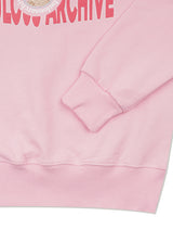 UNISEX Bear Friends Big Logo レギュラーフィットスウェットシャツ ピンク (FCF1TS325M)
