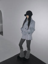 クローベンウールダブルオーバーコート( 2color)