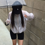 [BELLIDE MADE] シーンフードシースルーウィンドブレーカー