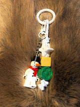 Snowman keyring / TREEFORFIVE345