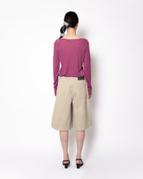 SOFT LAYERED TOP (PLUM)