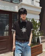 サンディアルプリンティングショートスリーブTシャツ