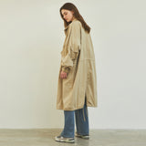 90s クラシック フィッシュテール ショート ボンバー ジャケット_Beige