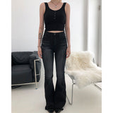 Button Crop T [Inner cap]