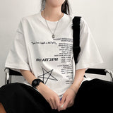 Tring Oversized Fit Star Short Sleeve T-shirt