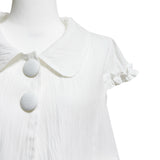 (2color) Natsu Frill Wrinkle Jacket