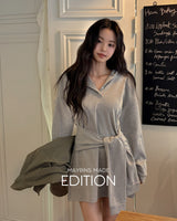 [MADE] Norton hood layered dress