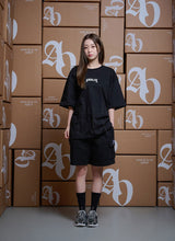 [24SS] AE ロゴ半袖Tシャツ ブラック