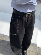 CHAINPIECE BALLOON PANTS