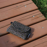 Multi Card wallet _Leopard Dark
