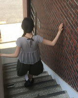 ジェームホルターレイヤード半袖Tシャツ