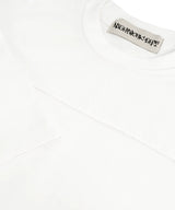 ローカットラインハーフTシャツ_ホワイト